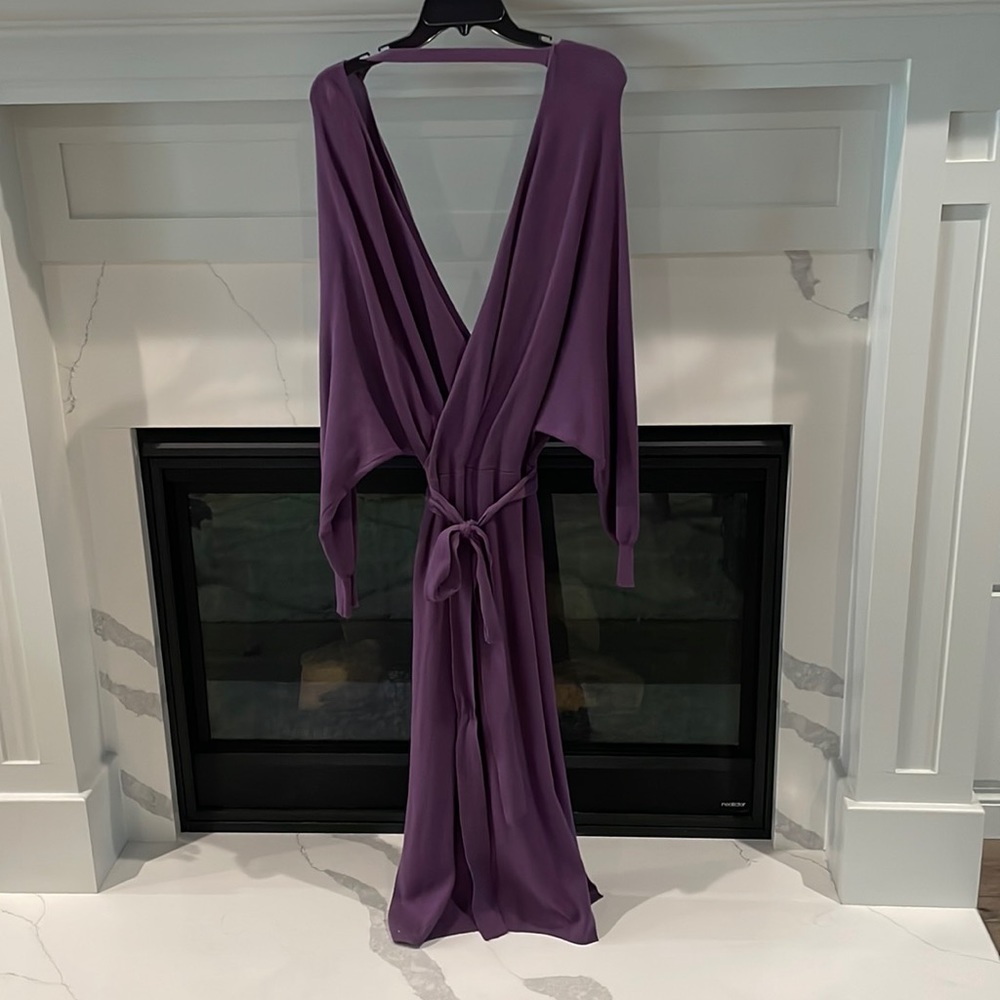Purple Sweater Dress